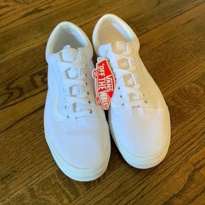 Vans Canvas Old Skool - True White